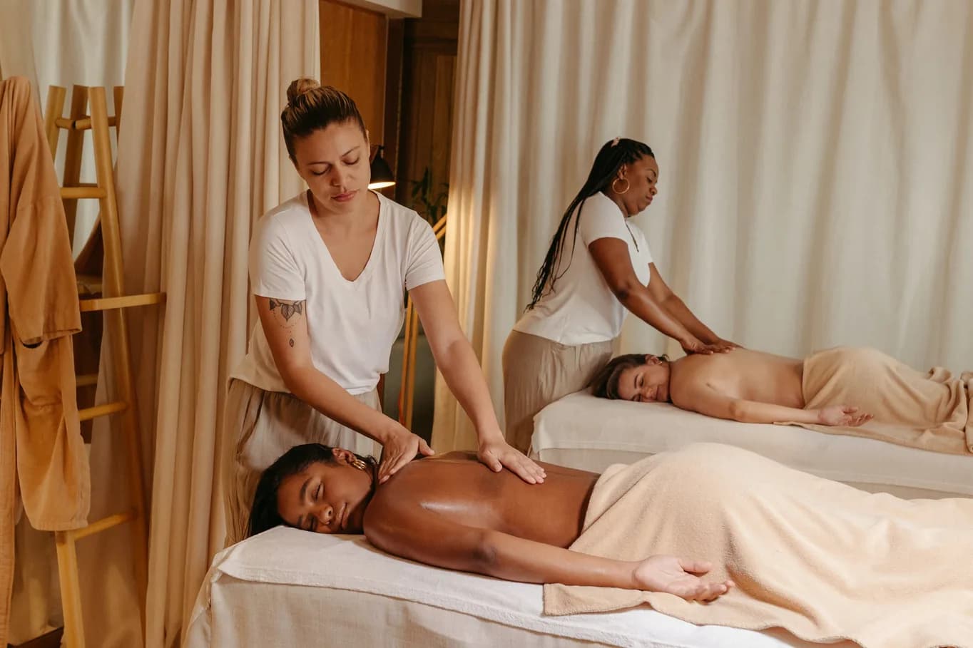 Illustration des prestations modèles en Massage & bien-être
